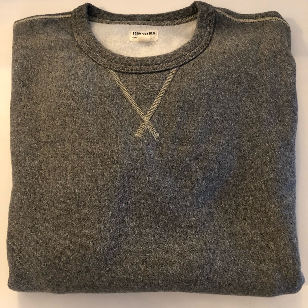 Todd Snyder heavy weight long sleeve sweatshirt large